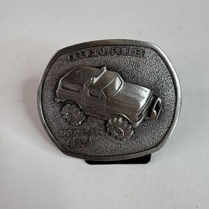 Vintage Stomper 4X4 Belt Buckle, Official Puller, Limited Edition 571 Rare, 1984
